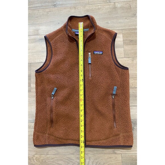 Patagonia Retro Pile Brown Fleece Vest - Picture 4 of 8